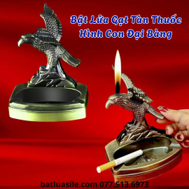 BẬT LỬA GẠT TÀN THUỐC HÌNH CON ĐẠI BÀNG FULL BOX - XÀI GAS