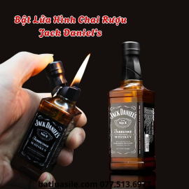 BẬT LỬA HÌNH CHAI RƯỢU JACK DANIEL'S SIZE 10CM - XÀI GAS