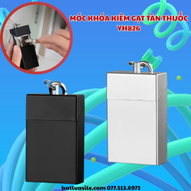 MÓC KHÓA KIÊM GẠT TÀN THUỐC YF826 DI ĐỘNG - KIM LOẠI