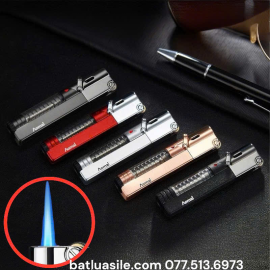 BẬT LỬA KHÒ AOMAI 7108 GAS ĐÁ AOMAI AM7108 KIM LOẠI - XÀI GAS