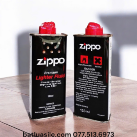 BÌNH XĂNG ZIPPO 125ML LOẠI THƯỜNG - KHÔNG TEM
