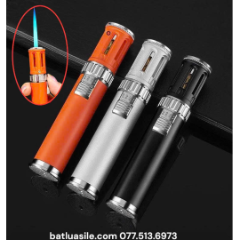 BẬT LỬA KHÒ FOCUS HÌNH TRỤ SIZE 11CM FULL BOX - XÀI GAS