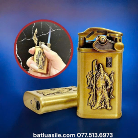 BẬT LỬA KHÒ CHIEF BÚNG TAY ĐÁNH LỬA HÌNH QUAN CÔNG – XÀI GAS