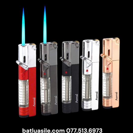 BẬT LỬA KHÒ GAS ĐÁ RÃNH TAY AOMAI AM7108 [ XÀI GA ]