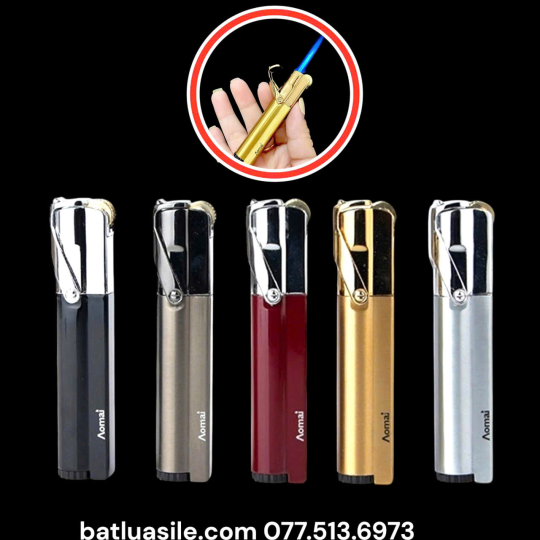 BẬT LỬA KHÒ GAS ĐÁ RÃNH TAY AOMAI AM322 [ XÀI GA ]