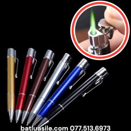 BẬT LỬA KHÒ HÌNH CÂY VIẾT 2IN1 - VIẾT CHỮ ĐƯỢC - XÀI GA  - CÓ HỘP