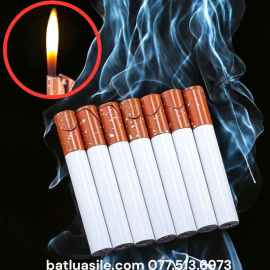 BẬT LỬA HÌNH ĐIẾU THUỐC LỚN KIM LOẠI – XÀI GAS